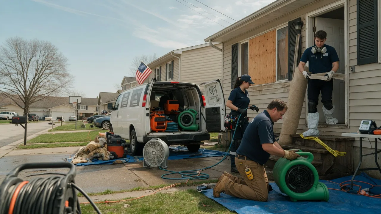 Water Damage Restoration in Harper, KS near me